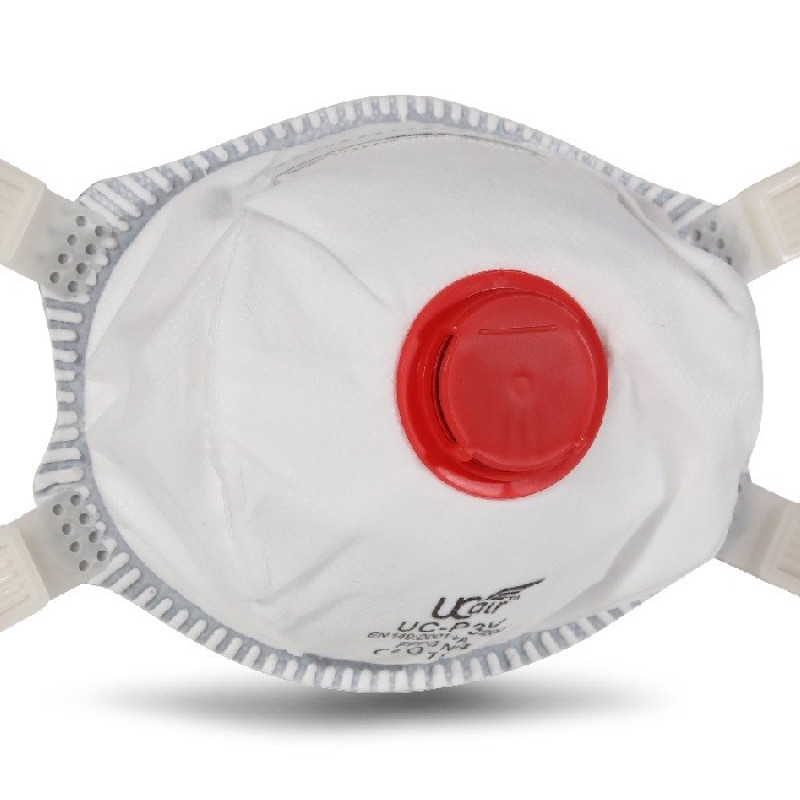 Ultimate Cupped / Valved FFP3 Disposable Mask - Box of 10