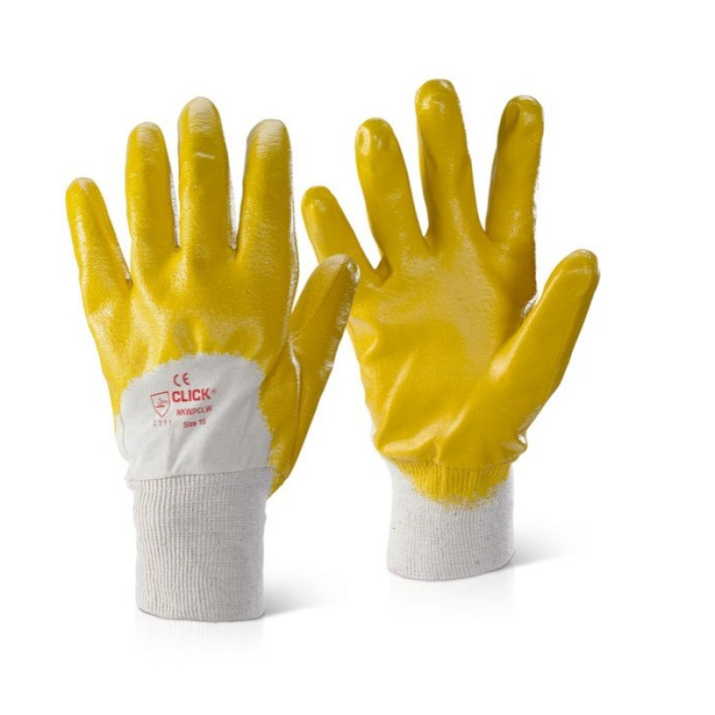 Nitrile Knitted Wrist Palm Coated Nitrile Knitted Wrist Palm Coated