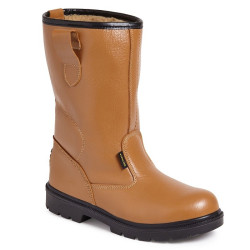 Sterling SS403SM Tan Safety Rigger Boot S1P SRA