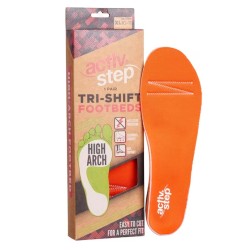 Activ-Step Tri-Shift Footbeds High Arch