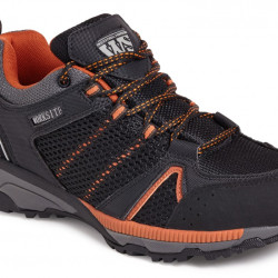 SS607 Sterling Black Mesh Safety Trainer