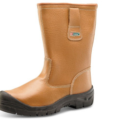 Scuff Cap Rigger Boot Tan