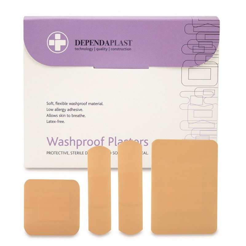 Assorted Washproof Plasters Assorted Washproof Plasters
