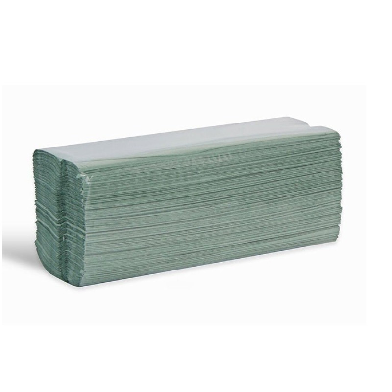 Green C-Fold Paper Towels - 2688 Per Case Green C-Fold Paper Towels - 2688 Per Case