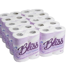 Toilet Rolls 3ply  - 40 Rolls Per Pack