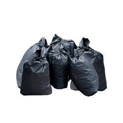 Black Refuse Sacks - 18"x32"x39" - 140G (200 Pack)
