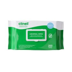 Clinell Universal Hand Wipes - 200