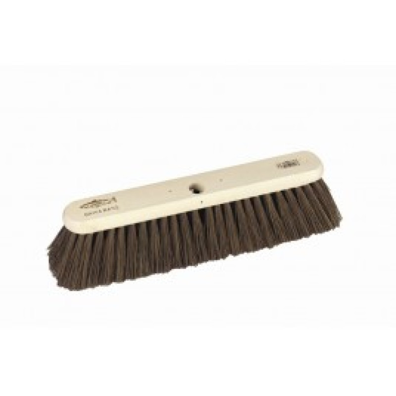 18"/450mm BASSINE Stiff Brush Head Complete with Stale