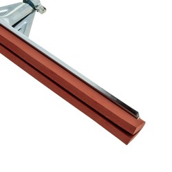 558mm Heavy Duty Chrome Squeegee Red Neoprene (Oil Resistant) 558mm Heavy Duty Chrome Squeegee Red Neoprene (Oil Resistant)