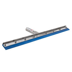 24" VI Tools PU V Notched Squeegee - 4mm Notch (Blue)
