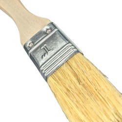 1" Natural Wooden Handle Paint Brush