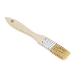 1" Natural Wooden Handle Paint Brush