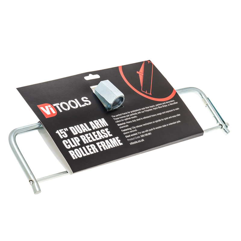 15" Dual Arm Roller Frame - Clip Release 15" Dual Arm Roller Frame - Clip Release