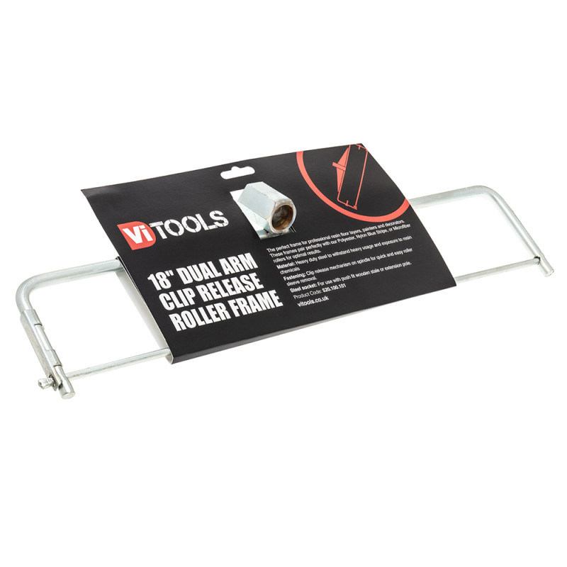 18" Dual Arm Roller Frame - Clip Release 18" Dual Arm Roller Frame - Clip Release