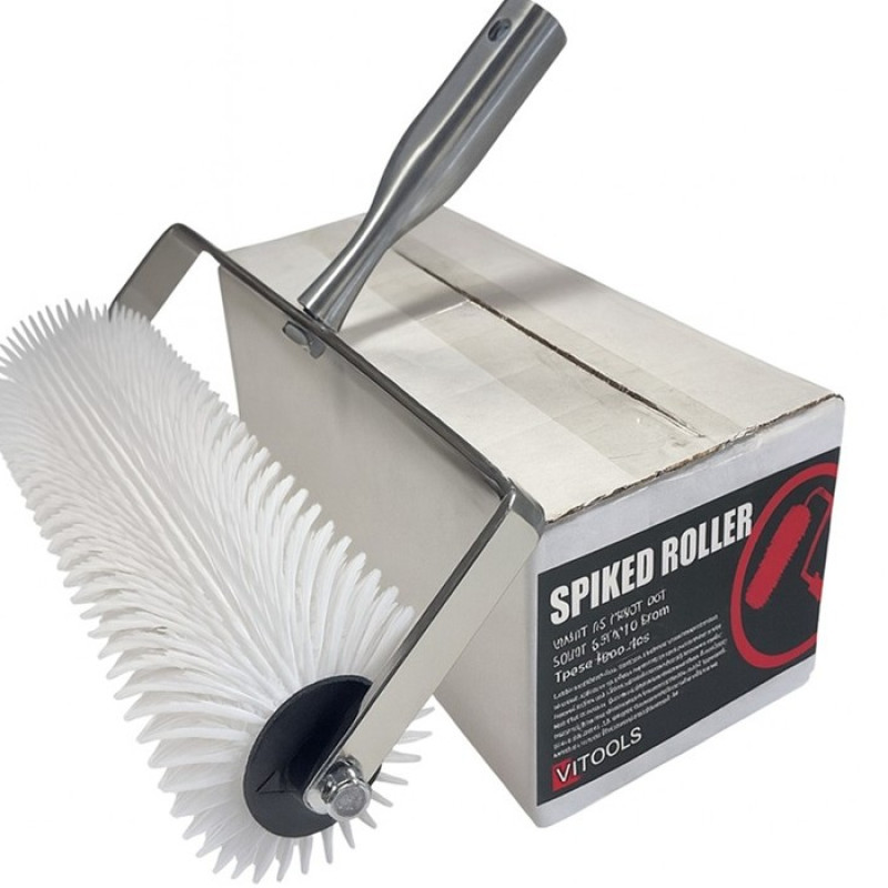 Vi Tools 10" (250mm) spiked roller (21mm Spike Length) Vi Tools 10" (250mm) spiked roller (21mm Spike Length)