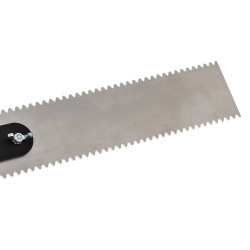 KAM 600mm Double Edge Rake V Notch Teeth 4mm KAM 600mm Double Edge Rake V Notch Teeth 4mm