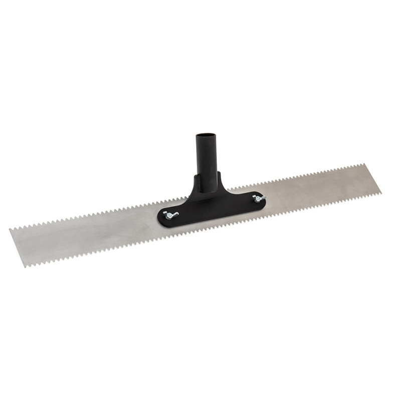 KAM 600mm Double Edge Rake 8mm V Notch Teeth KAM 600mm Double Edge Rake 8mm V Notch Teeth
