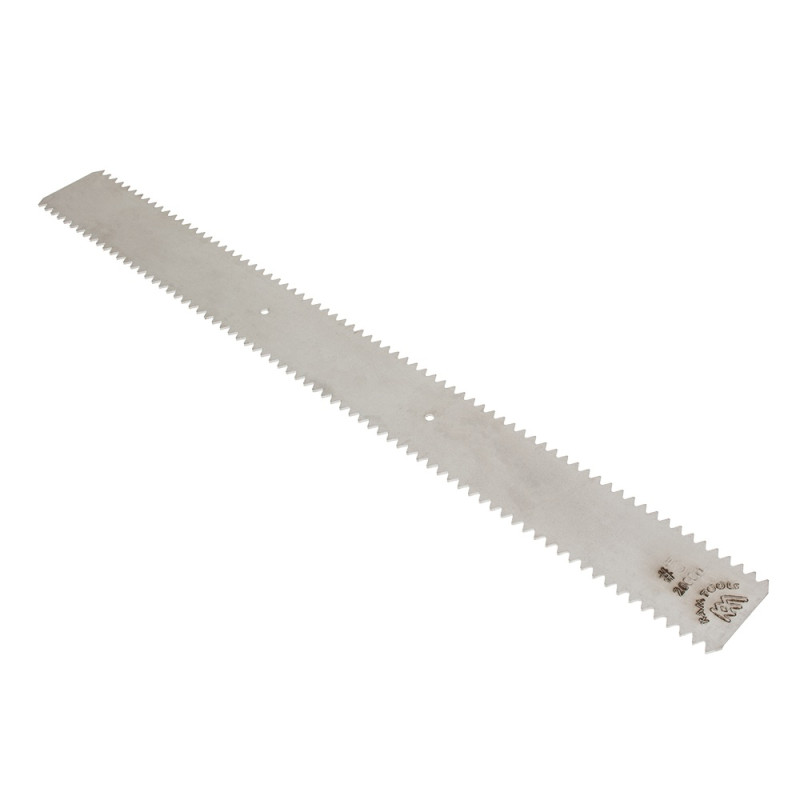 600mm Double Edge Replacement Blades 4mm V Notch 600mm Double Edge Replacement Blades 4mm V Notch