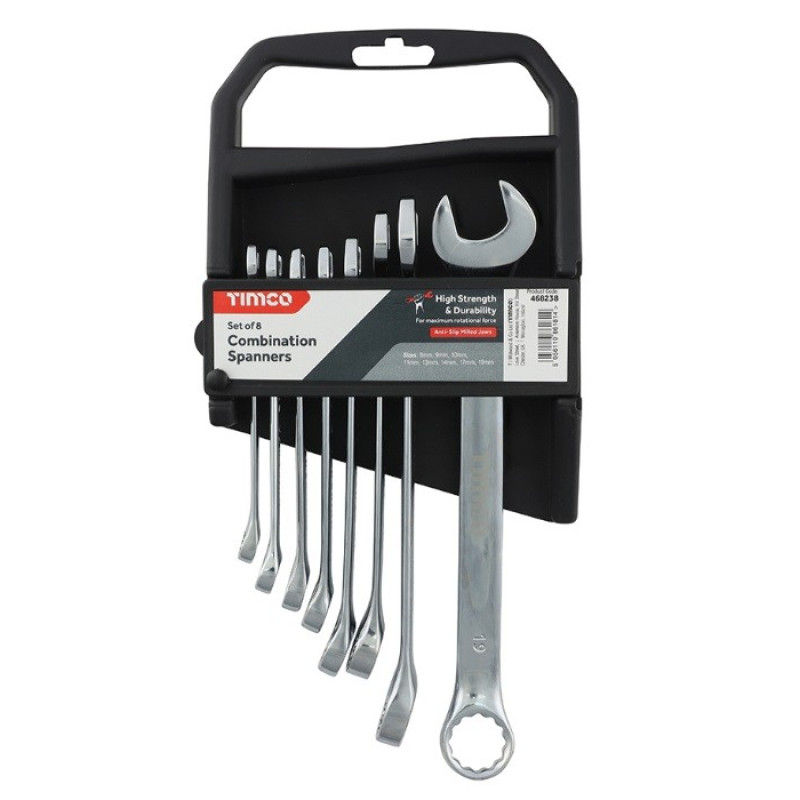 Timco Spanner Set - Combination (8 pce) Timco Spanner Set - Combination (8 pce)