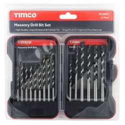 Timco Masonry Drill Bit Set