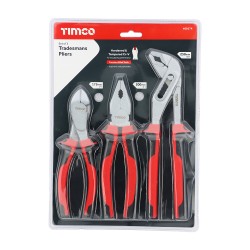 Timco 3pcs Tradesmans Pliers Set Timco 3pcs Tradesmans Pliers Set