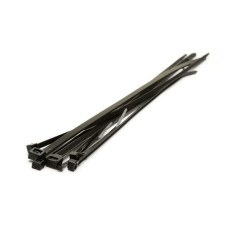 9mm x 610mm  Cable Ties Black (Pack 100)
