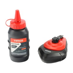 Timco Chalk Line Set-30M  (Reel and Red Chalk) 