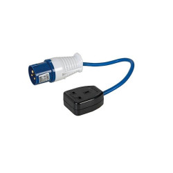 16A to 13A Fly Lead Converter