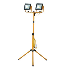 LED Double Head Tripod Light 2 x 20W