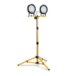 Defender Double Head LED Site Light 110v
