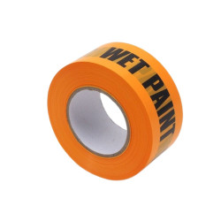 60mm x 200m Non-Adhesive 'Wet Paint' Tape