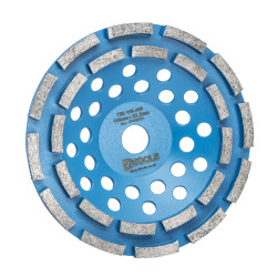 VI Tools 178mm Double Rim Diamond Grinding Wheel