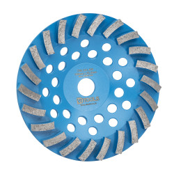 VI Tools 178mm Turbo Pattern Diamond Grinding Wheel