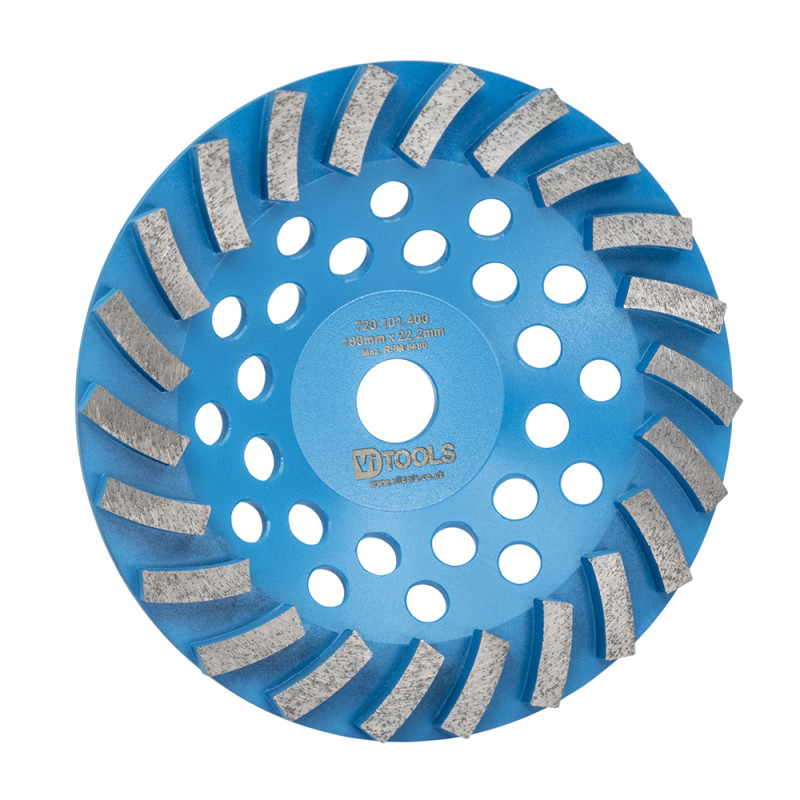 VI Tools 178mm Turbo Pattern Diamond Grinding Wheel VI Tools 178mm Turbo Pattern Diamond Grinding Wheel