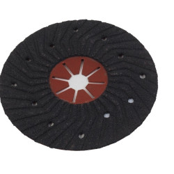 Semi-Rigid Ribbed Silicone Carbide Sanding Disc 178mm (7") - P36