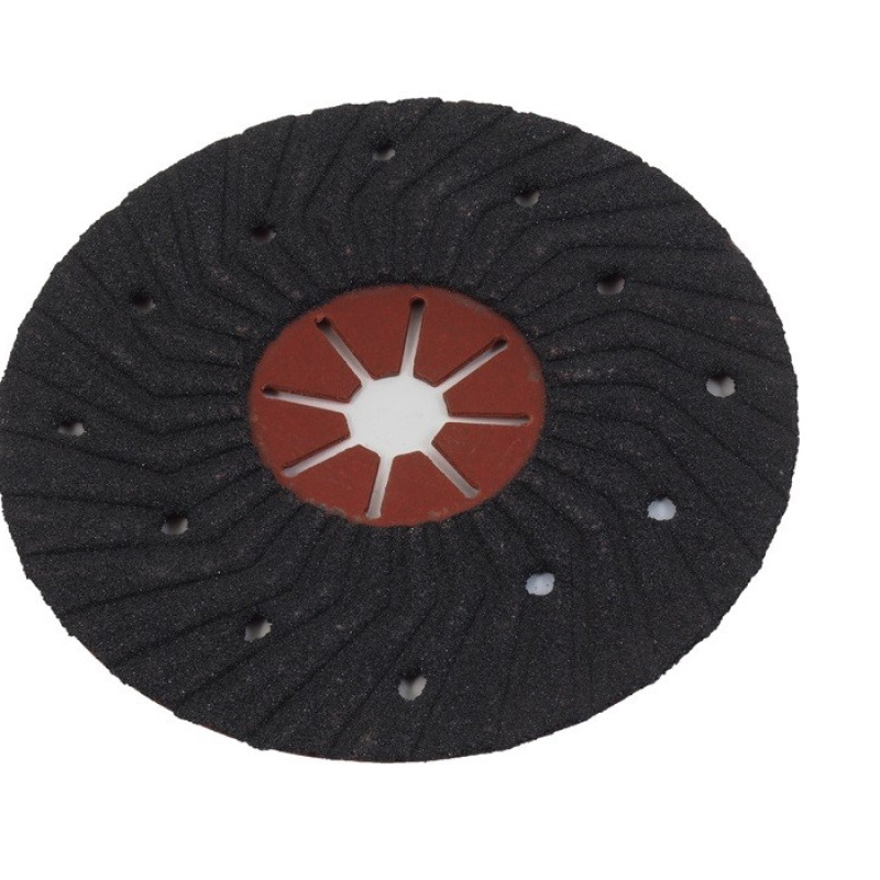 Semi-Rigid Ribbed Silicone Carbide Sanding Disc 178mm (7") - P36 Semi-Rigid Ribbed Silicone Carbide Sanding Disc 178mm (7") - P36