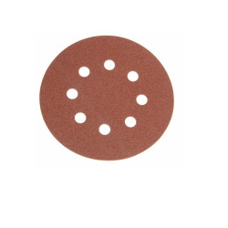 8 Hole Velcro Sanding Disc P60 - 125mm - Pack of 50
