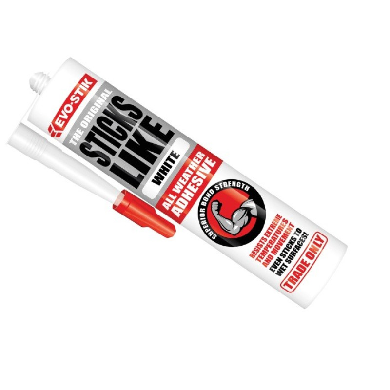 Sticks Like All Weather Adhesive White 290ml Sticks Like All Weather Adhesive White 290ml