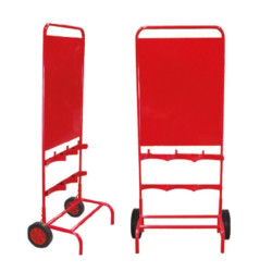 3 Place Contractor Fire Extinguisher Stand