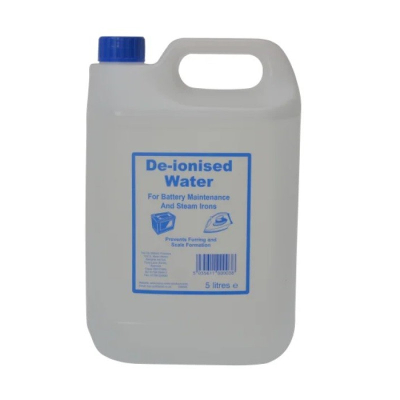De ionised Water 5ltr De ionised Water 5ltr